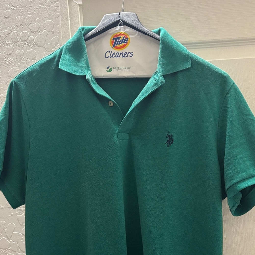 U.S. Polo Assn. Teal Polo Shirt
